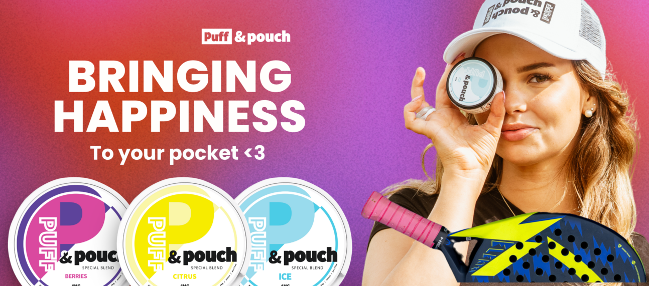 Puff & pouch Bringing Happiness to your pocket