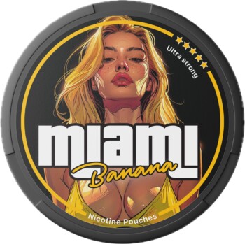 Miami Snus Banana Ultra Strong 30,9mg