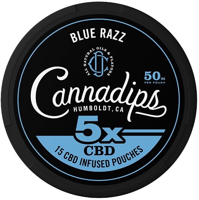 CANNADIPS CBD Blue Razz